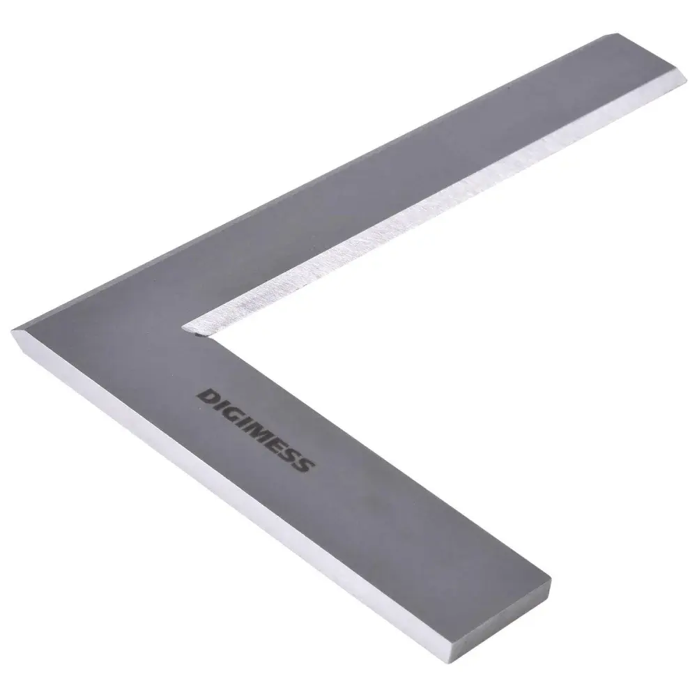 Esquadro aço inox com fio classe 0 100X70MM 170006 Digimess — fotografia 2