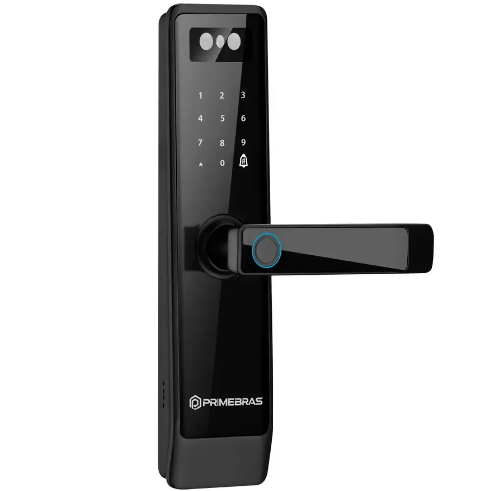 Fechadura digital inteligente wifi facial/biometria frankfurt Primebras