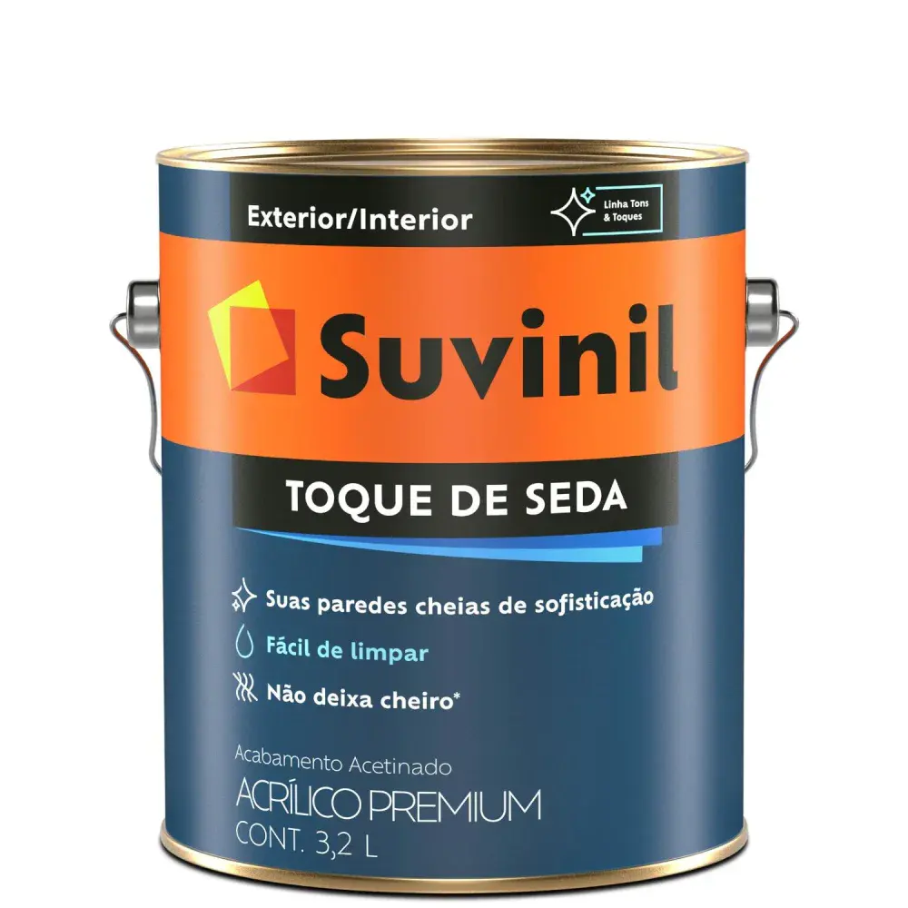 Acrílico toque seda acetinado base C2 3,2L suvinil Suvinil Selfcolor