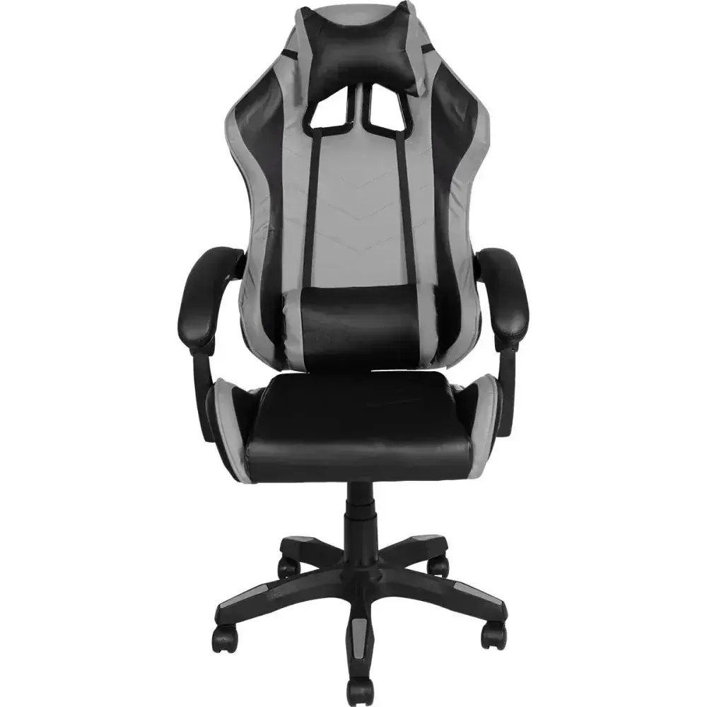 Cadeira gamer cinza e preta 120KG Kala — fotografia 5