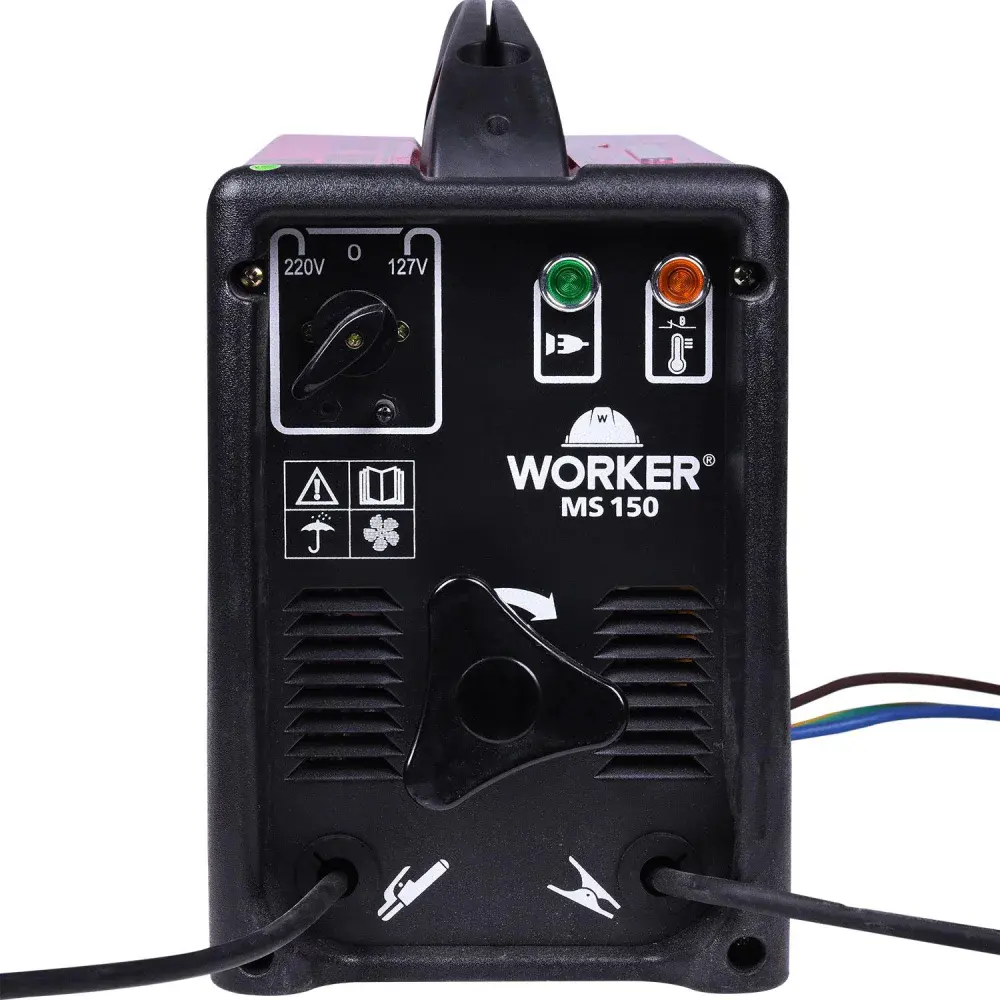 Transformador de solda bivolt MS150 Worker — fotografia 3