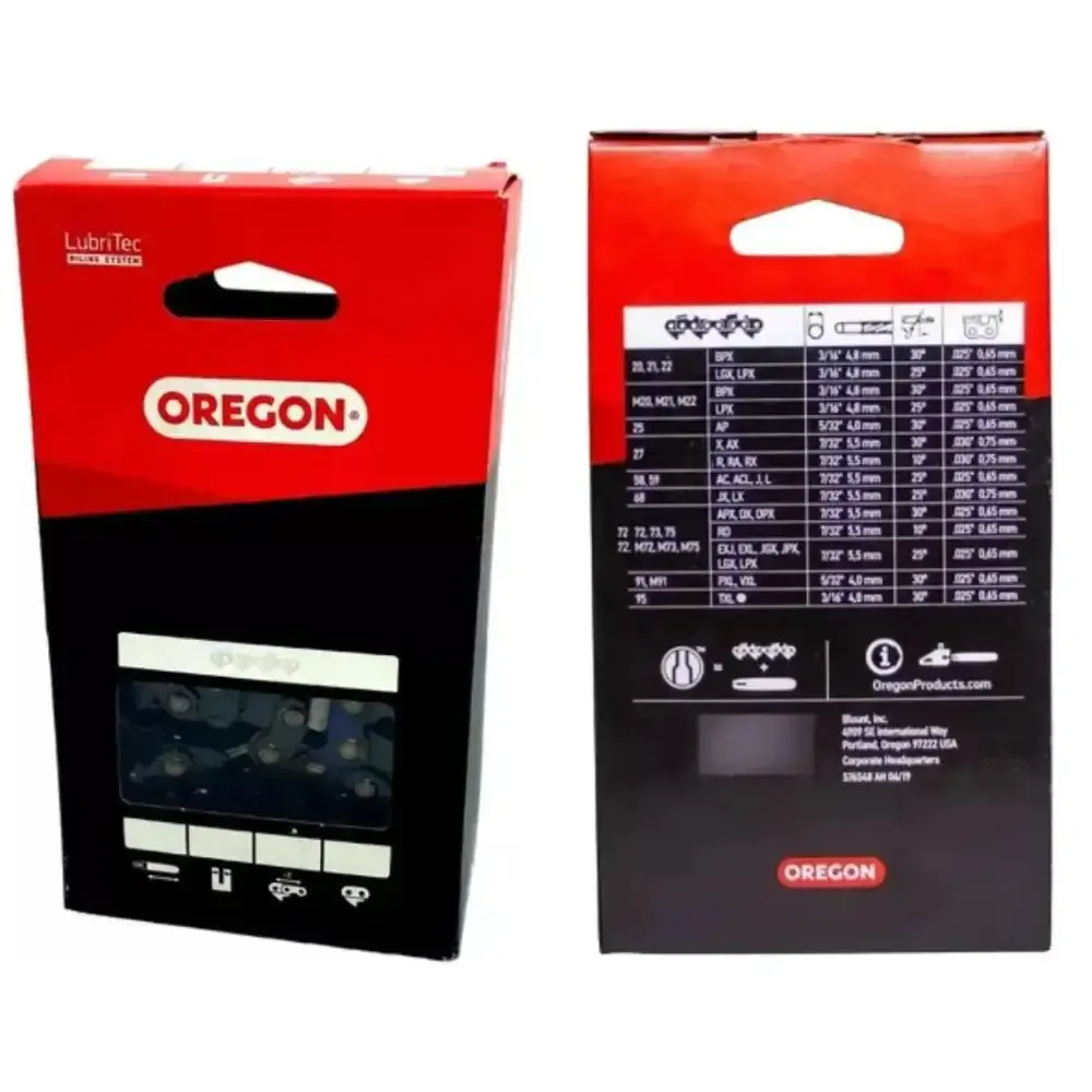 Corrente para motosserra 3/8 POL 1.5MM 72 elos 36 dentes Oregon — fotografia 5