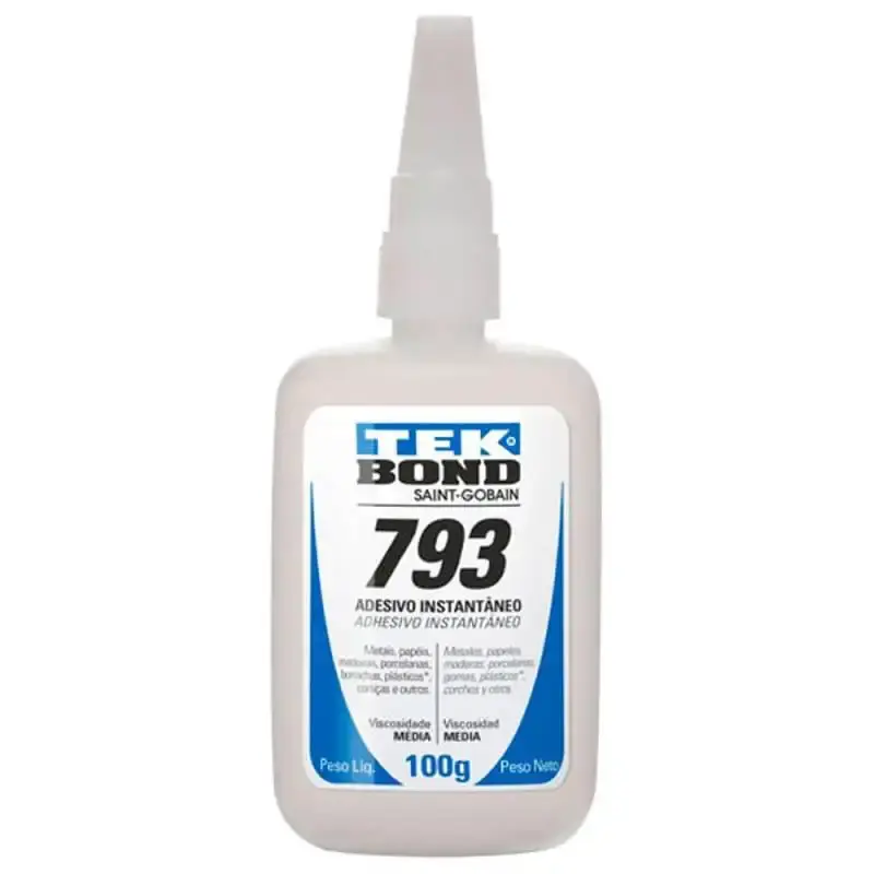 Cola adesiva instantânea multiuso 100 GR 793 Tekbond — fotografia de referência
