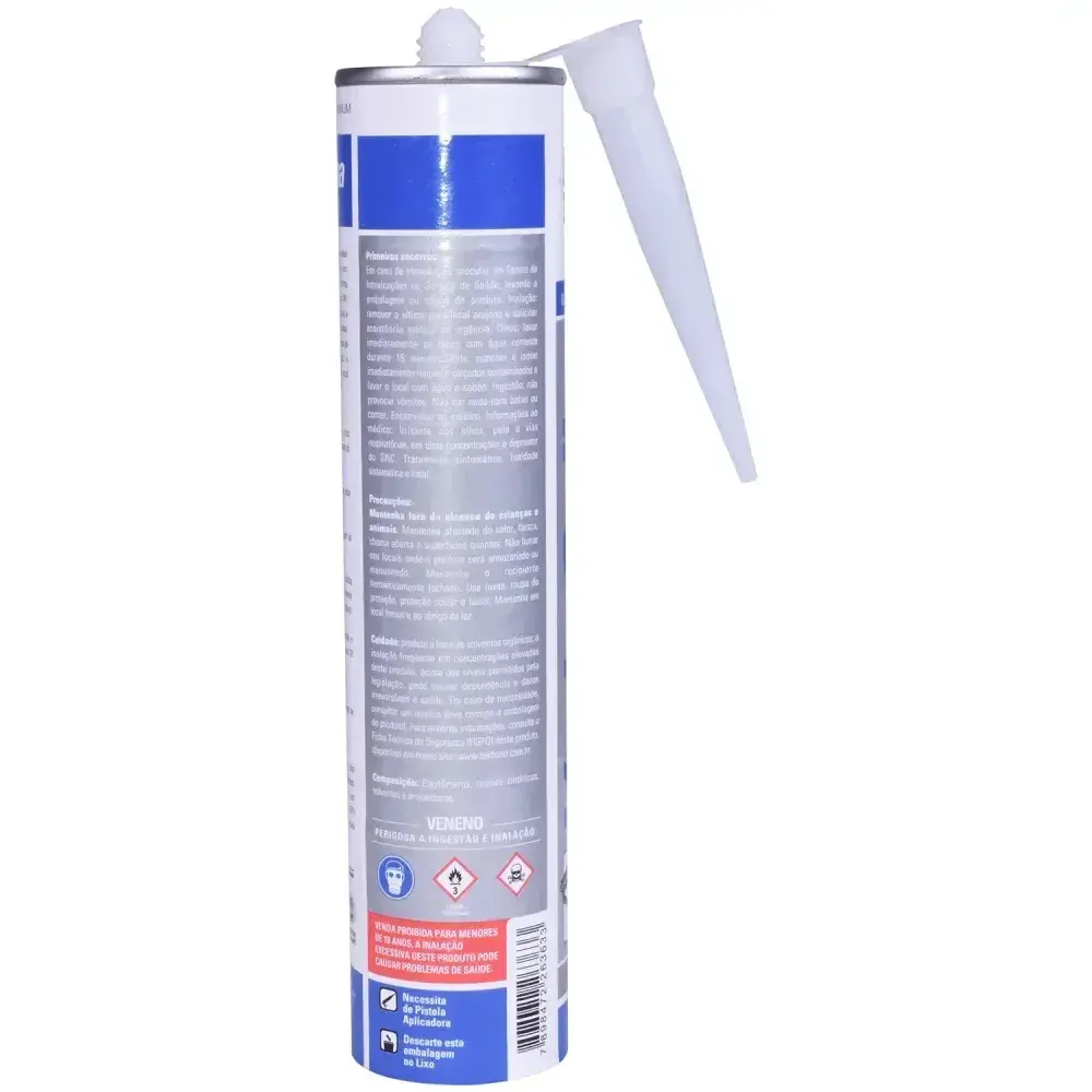 Adesivo veda calha alumínio 280G Tekbond — fotografia 7