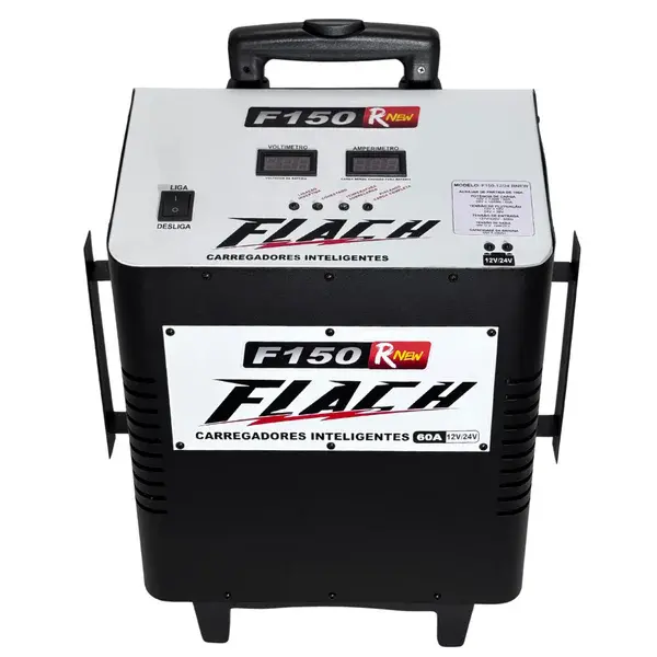 Carregador de baterias F150-12V/24V rnew - 60 ah - Flach
