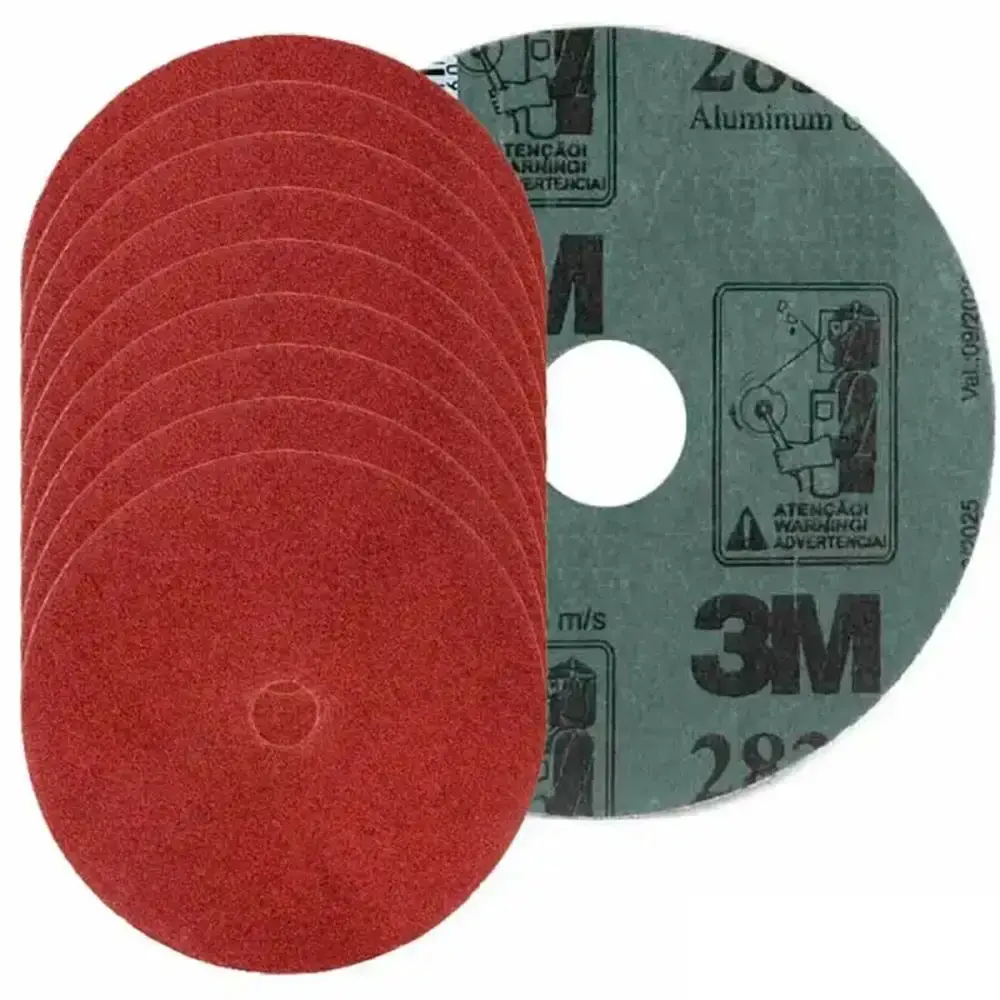 Disco de Lixa 7 x 7/8 Pol Grana 50 Kit Com 10 Unidades HC000618518 3M