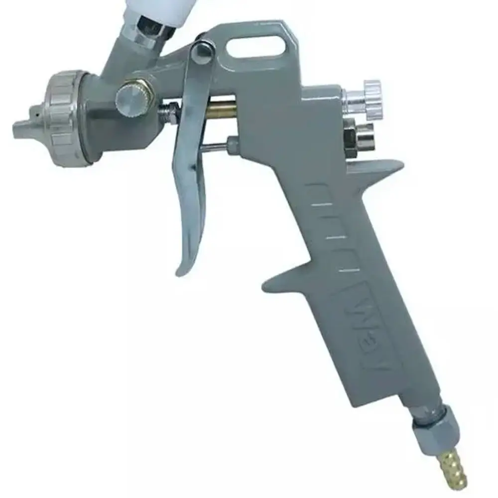 Pistola de pintura gravidade 600 ML com 3 bicos 1,2 - 1,5 e 1,8 MM IWPPG-3B ImportWay — fotografia 7