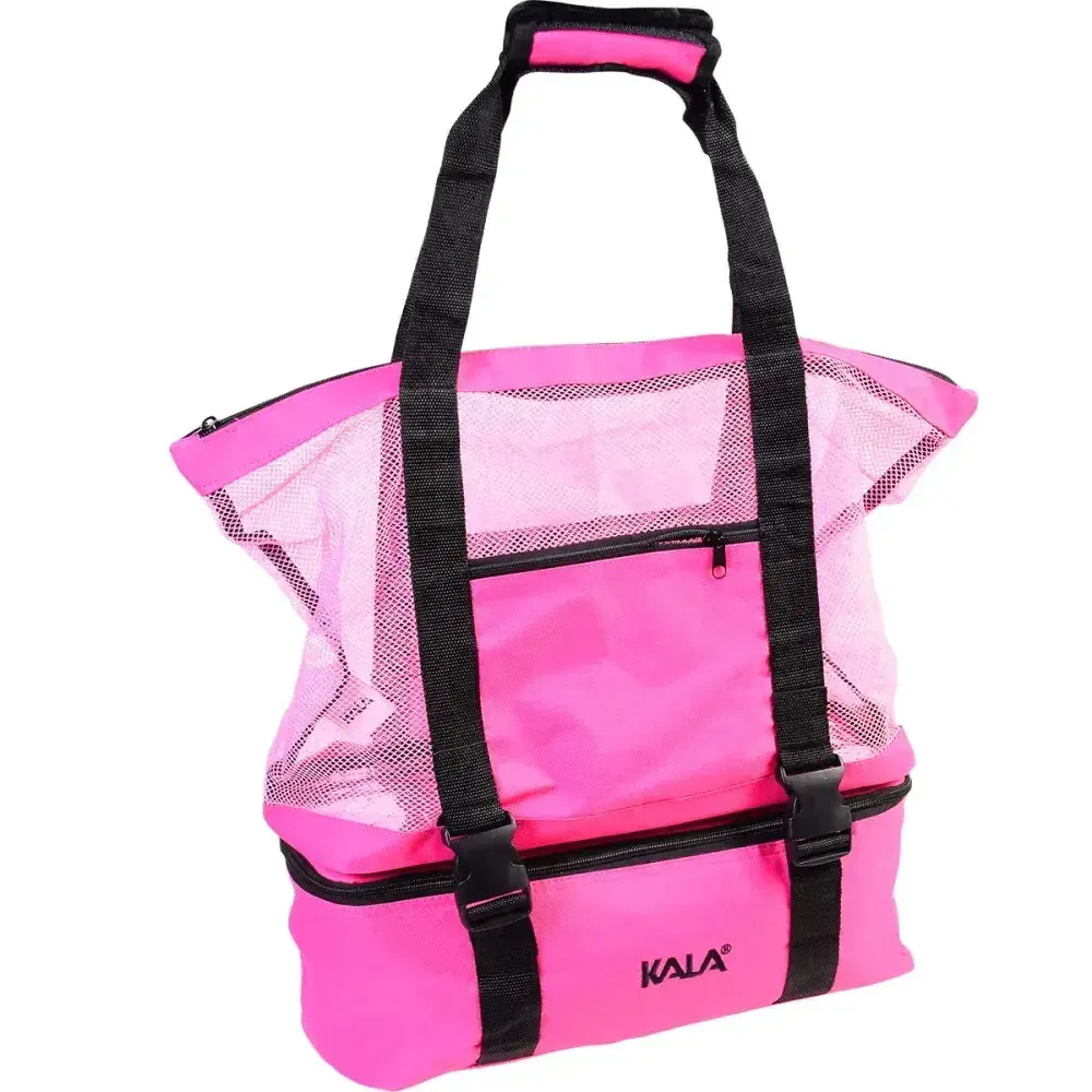 Bolsa térmica sintética 2 em 1 rosa 35L Kala — fotografia 7