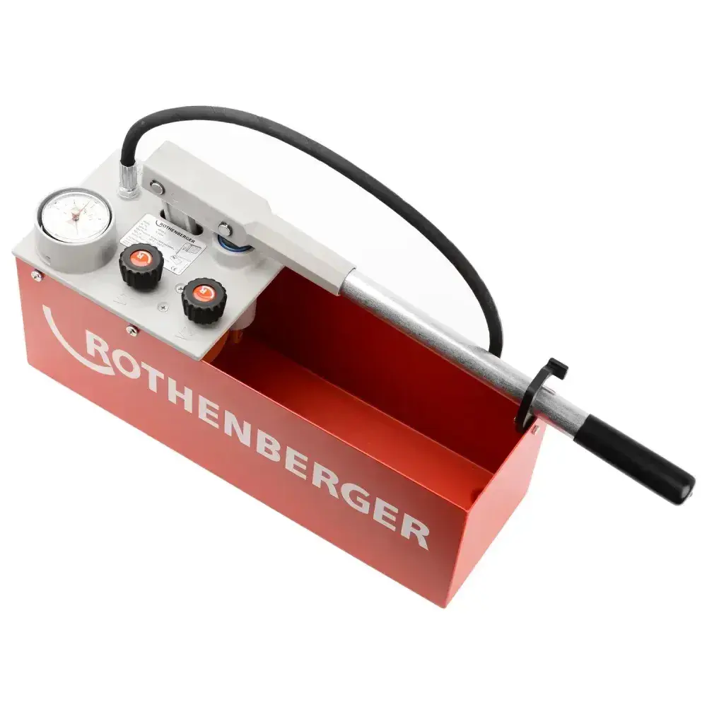 Bomba de teste hidrostático RP50S 60BAR Rothenberger — fotografia 7