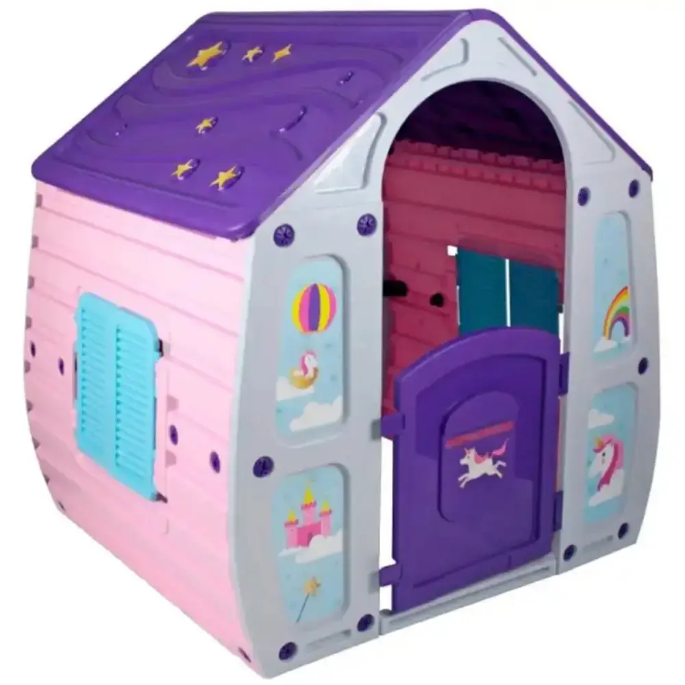Casinha de brinquedo infantil unicórnio 560000 BEL — fotografia de referência