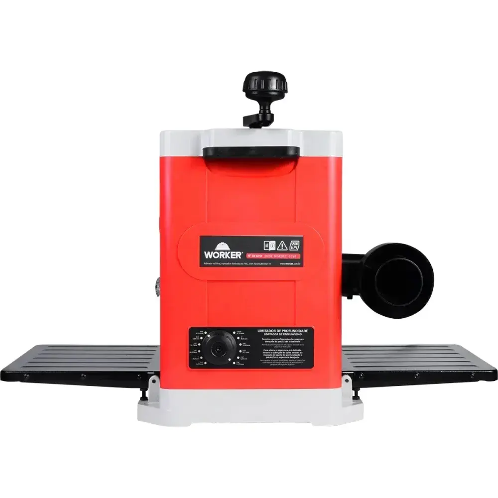 Plaina desengrossadeira 13" 1500W Worker 127V — fotografia 12