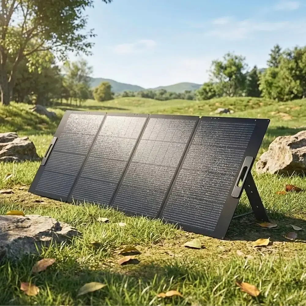 Painel solar portátil 350W para gerador e estação de energia PV350 Bluetti — fotografia 4