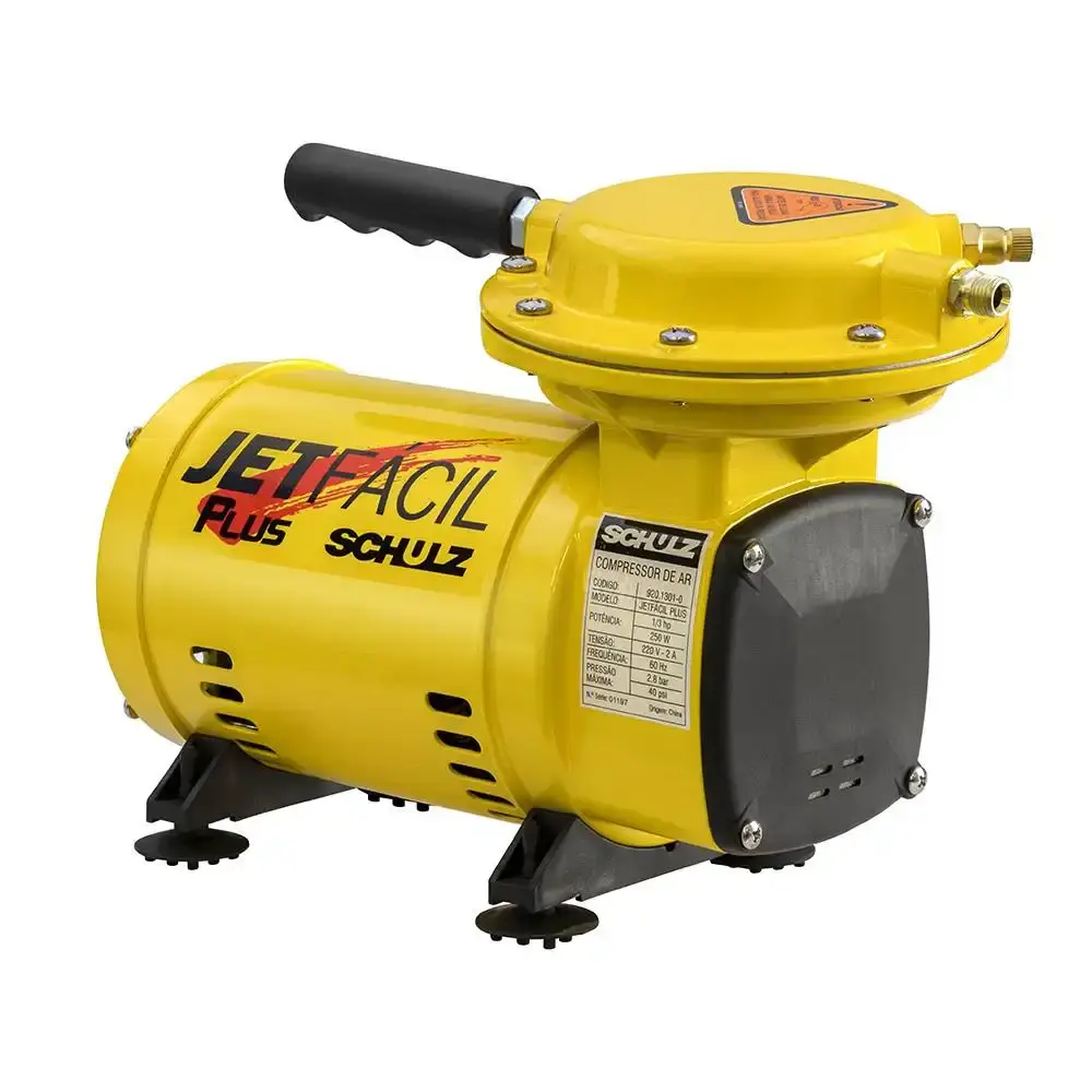 Compressor de ar direto jet fácil plus com kit Schulz 110 V — fotografia 7