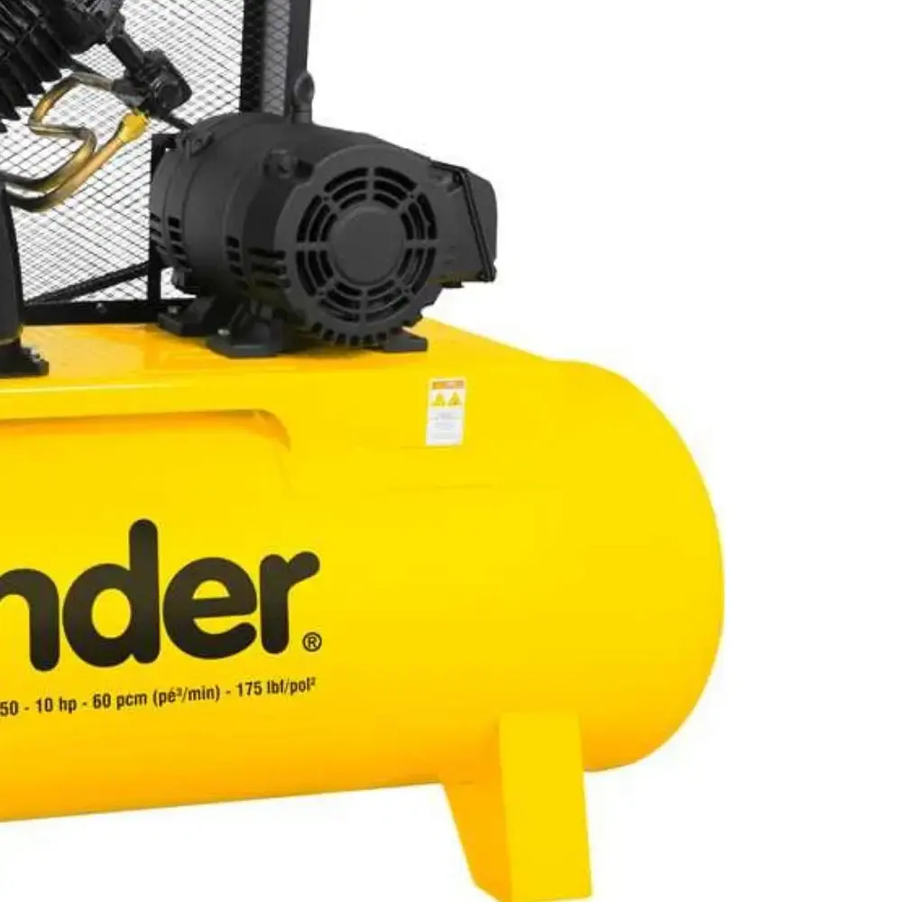 Compressor de ar 15,0CV trifásico VDCSLV-60/350 industrial Vonder — fotografia 5