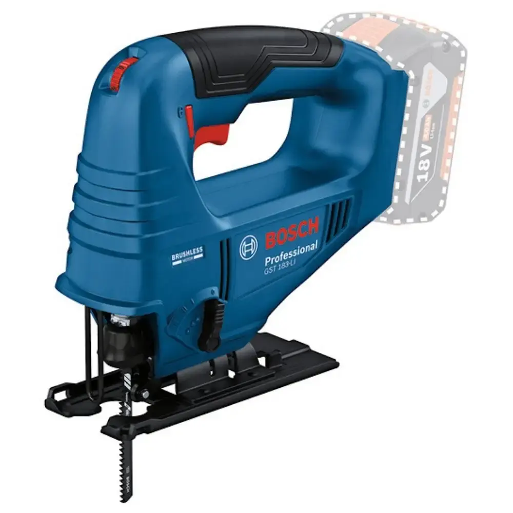 Serra tico-tico a bateria 18V brushless GST 183-LI sem carregador e bateria Bosch