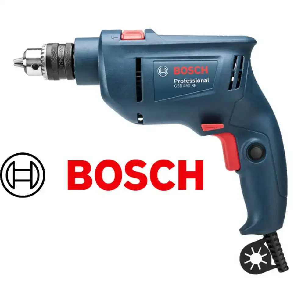 Furadeira de impacto 3/8 POL 450W GSB 450 RE Bosch 220 V — fotografia 10