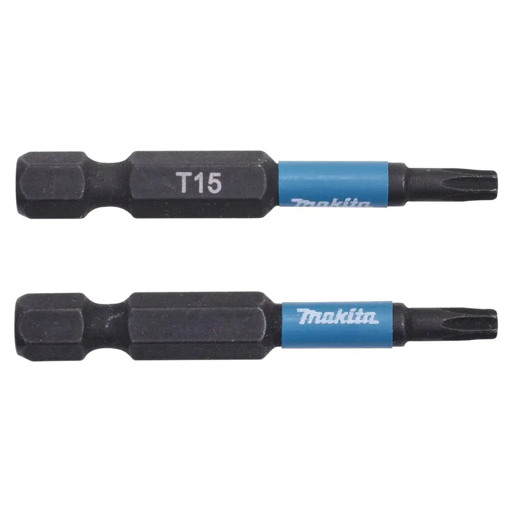 Ponta bits hexalobular T15-50MM impacto B-63775 Makita 2 pçs