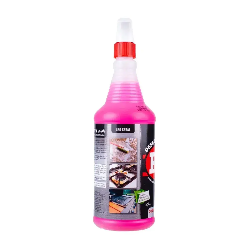Desengraxante para limpeza pesada em spray 1L H-7 H7 — fotografia 5