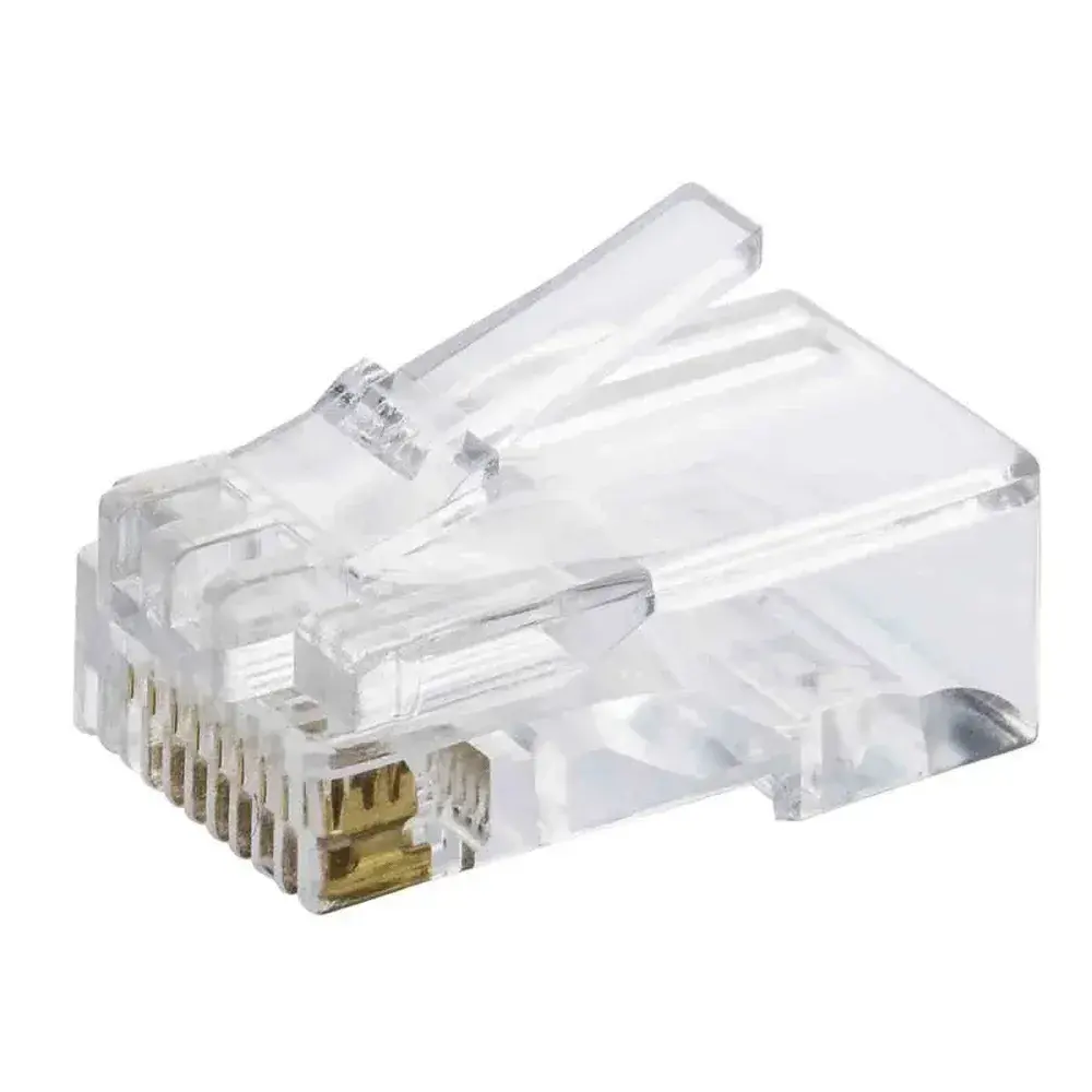 Conector macho RJ45 8 vias 10 peç Liege — fotografia 2