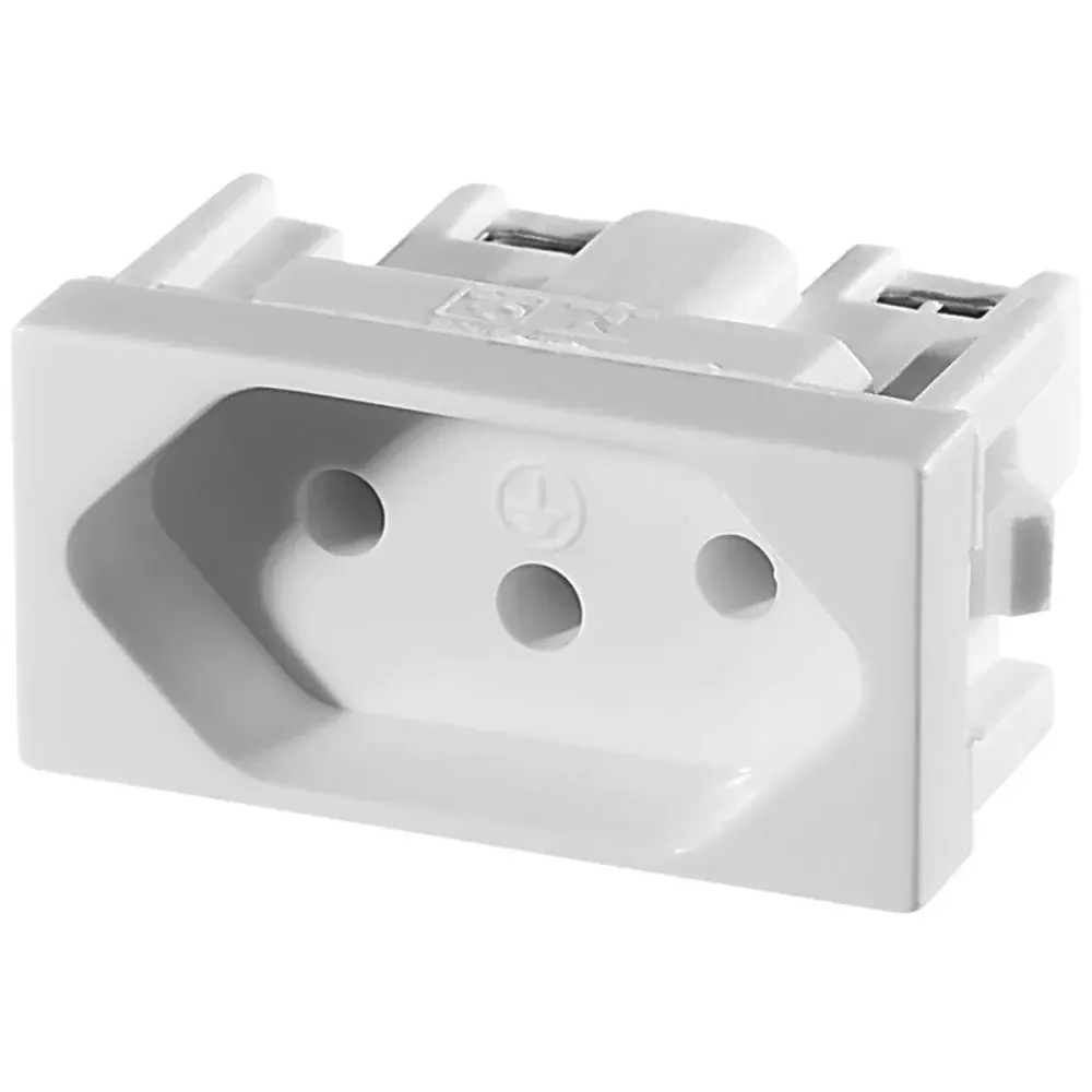 Módulo tomada 10A Mectronic br petra