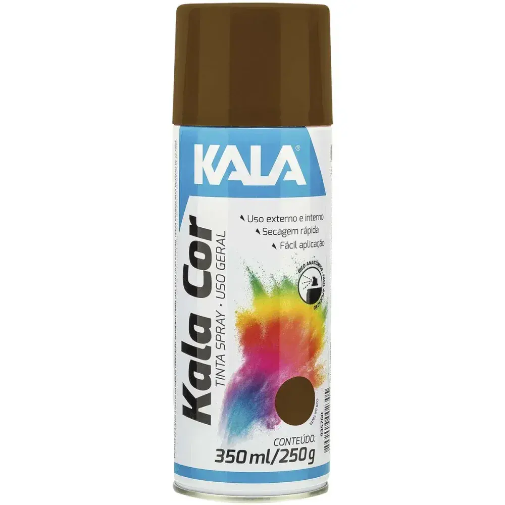 Tinta spray uso geral Kala marrom 350ML — fotografia 2