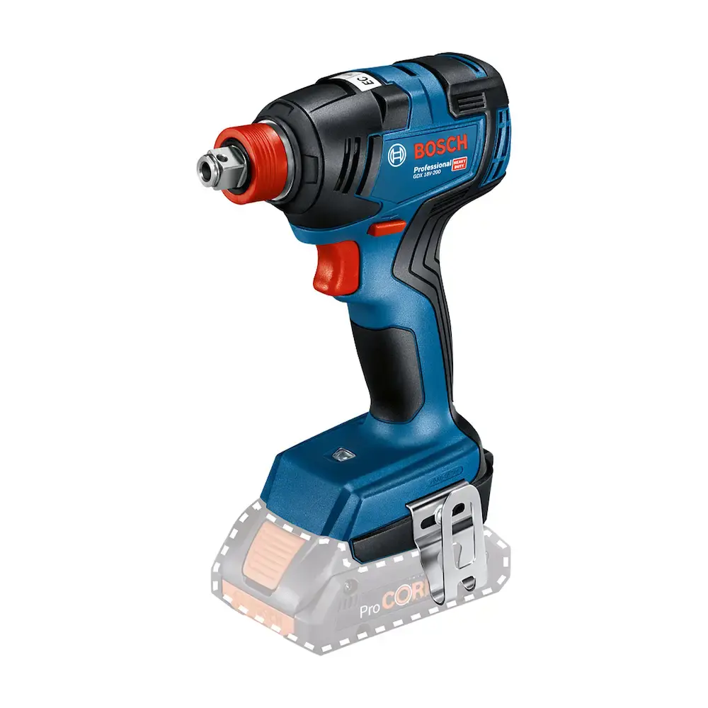 Kit parafusadeira GSB-18V-50 + chave impacto bivol TGDX-18V-200 Bosch Bivolt — fotografia 5