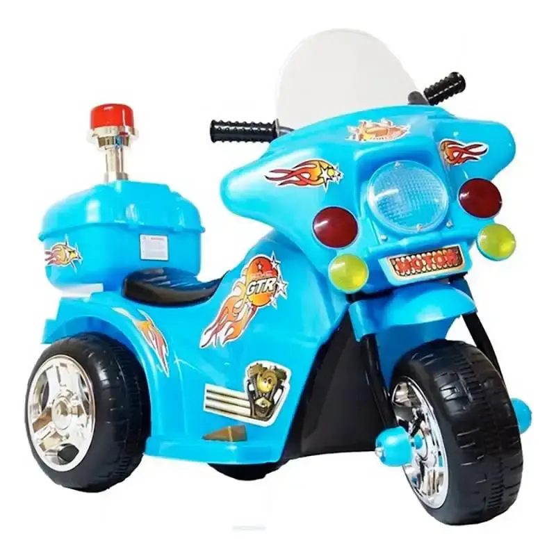 Moto elétrica infantil 6V azul BW006AZ ImportWay
