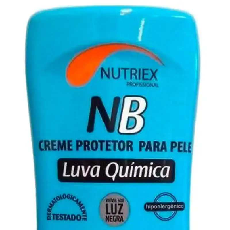 Luva química NB grupo 3 contra bactérias e micro-organismos visível luz negra Nutriex — fotografia 4