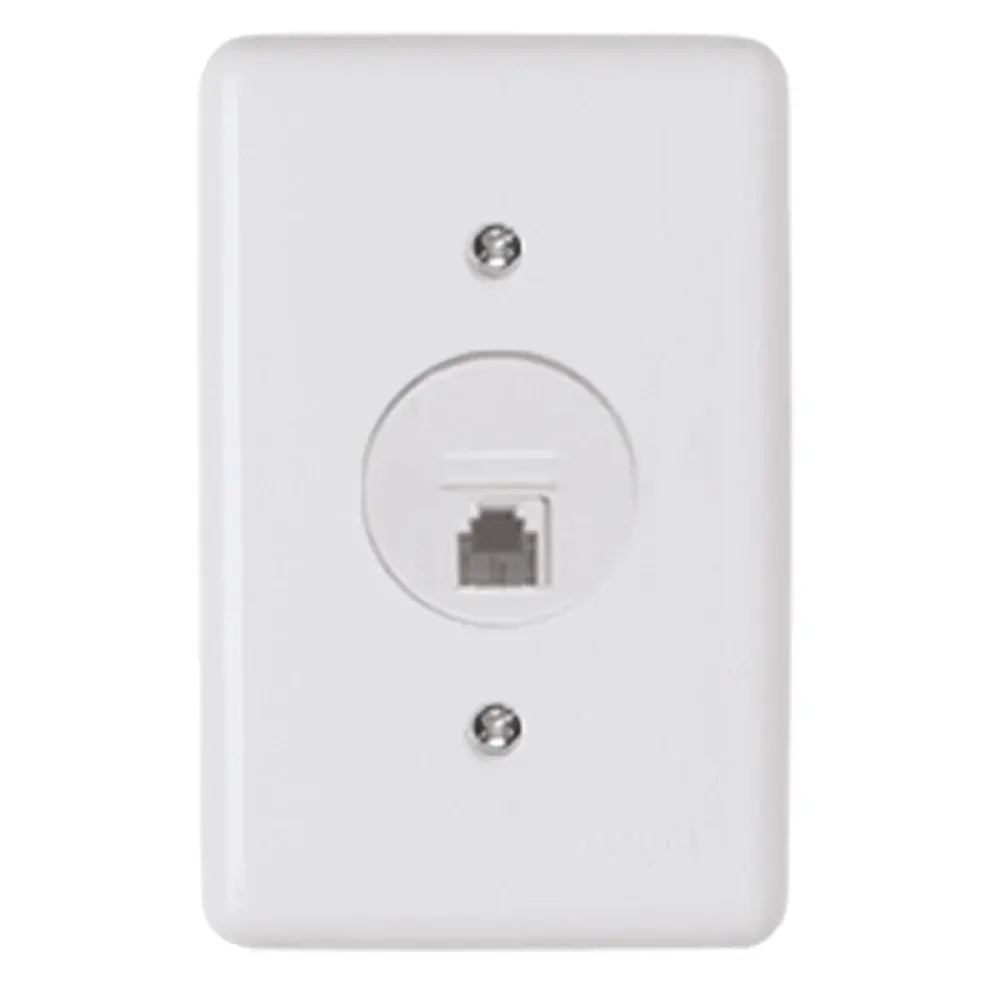 Tomada RJ45 Ilumi branca stylus