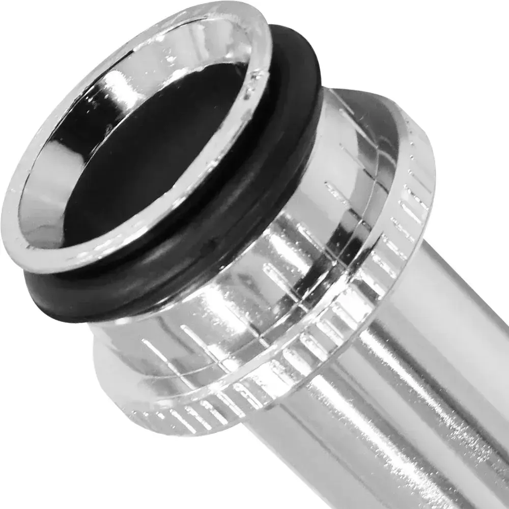 Tubo ligação vaso Liege ajustável cromado — fotografia 10