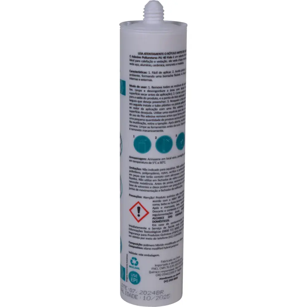Adesivo poliuretano PU40 profissional 360G Kala — fotografia 3
