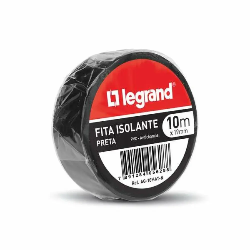 Fita isolante ag 19MM x 10M 1 unidade Legrand