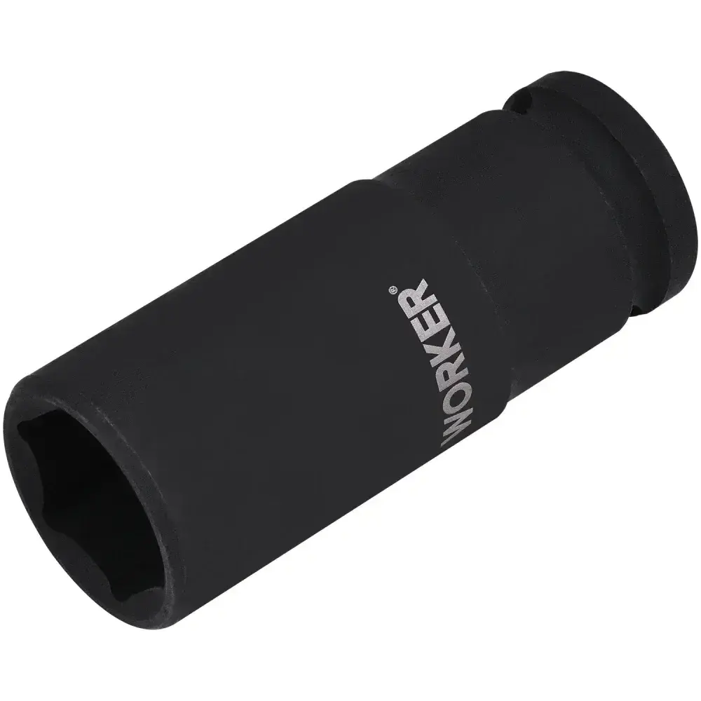Soquete sextavado de impacto longo encaixe 1/2 22MM Worker — fotografia 10
