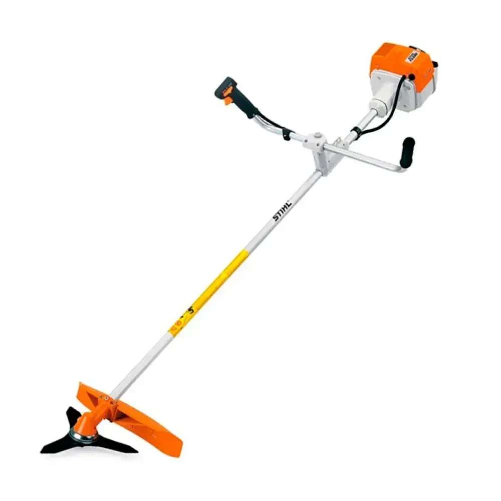 Roçadeira a gasolina fs 290 lâmina de 3 pontas 2.7CV Stihl — fotografia 2