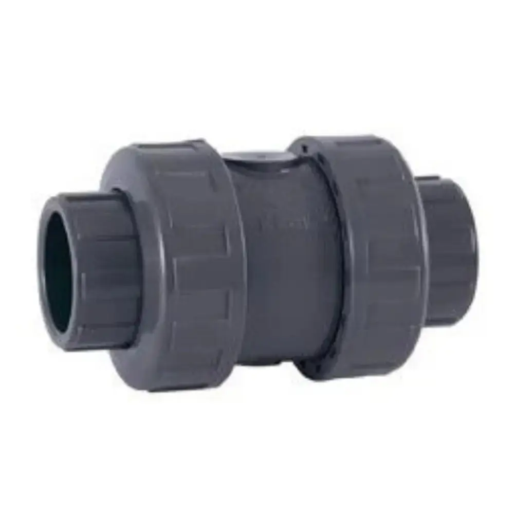 Válvula retenção para piscina em PVC com mola 50MM Fluidra