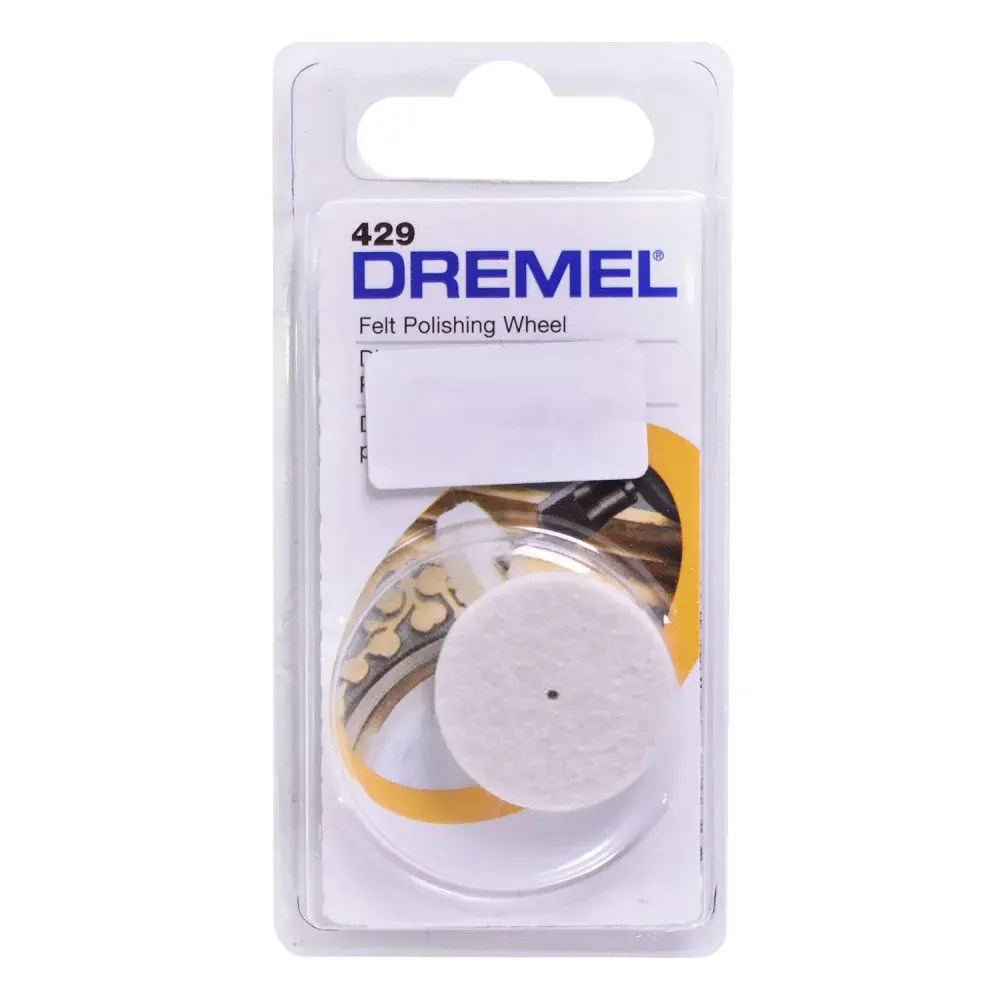 Disco de feltro 1 26 mm para polimento 429 Dremel — fotografia 5