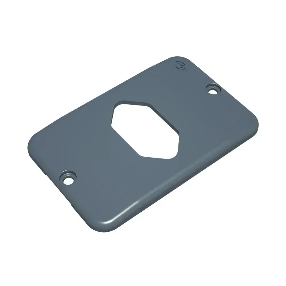 Tampa condulete top Tigre tomada horizontal