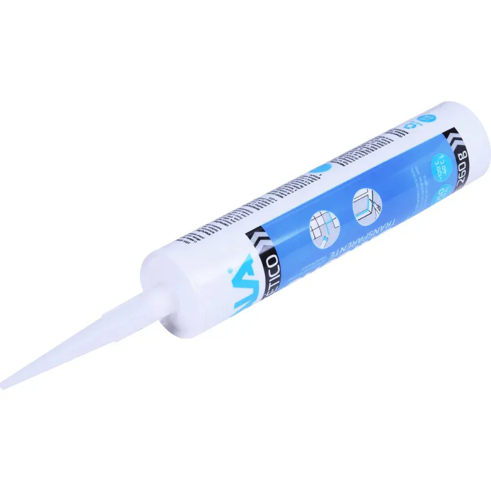 Silicone acético transparente 260G -40°C a 120°C Kala — fotografia 3