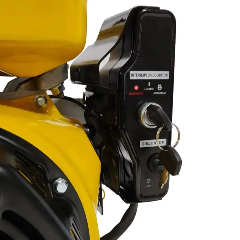 Motor à Gasolina 15 hp 4 Tempos Multiuso Partida Elétrica EVS420FE EVALD — fotografia 4
