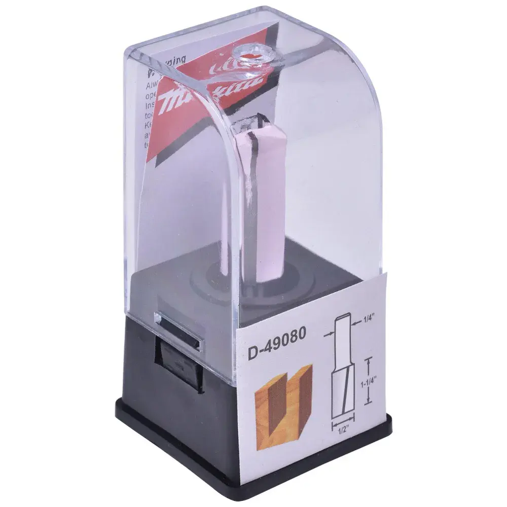 Fresa paralela dupla 1/2 com haste 1/4 D-49080 Makita — fotografia 4