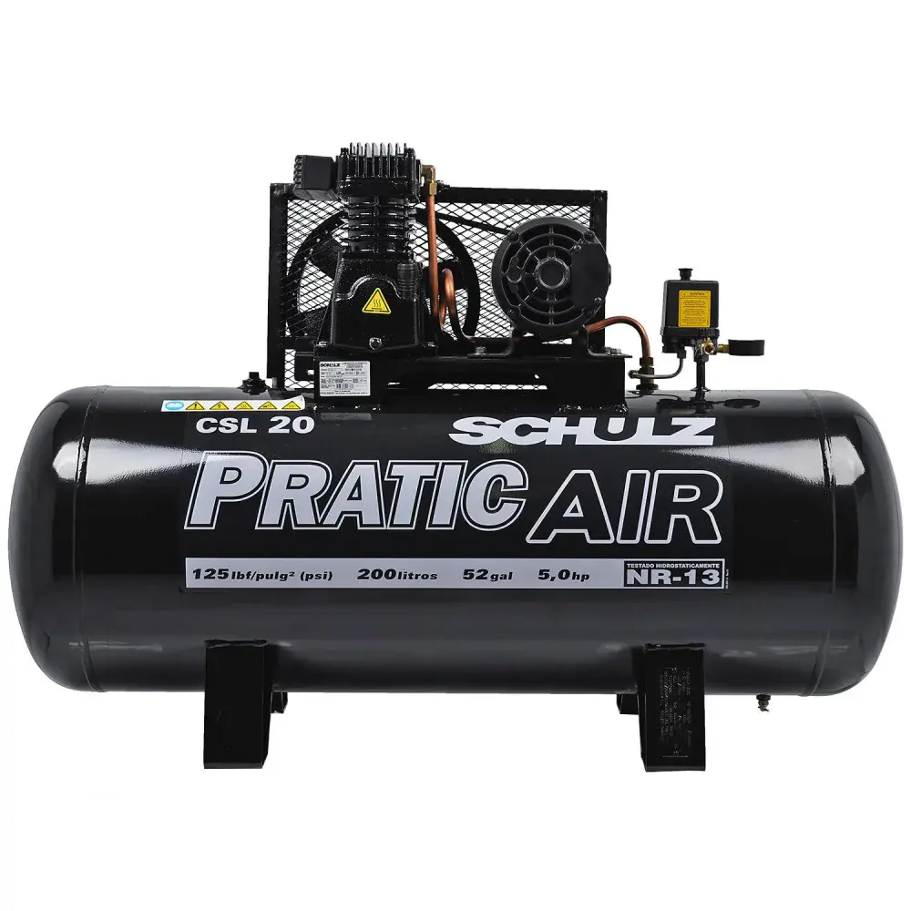 Compressor 20 pcm 20 0LTS 125LBS 220/380V Schulz
