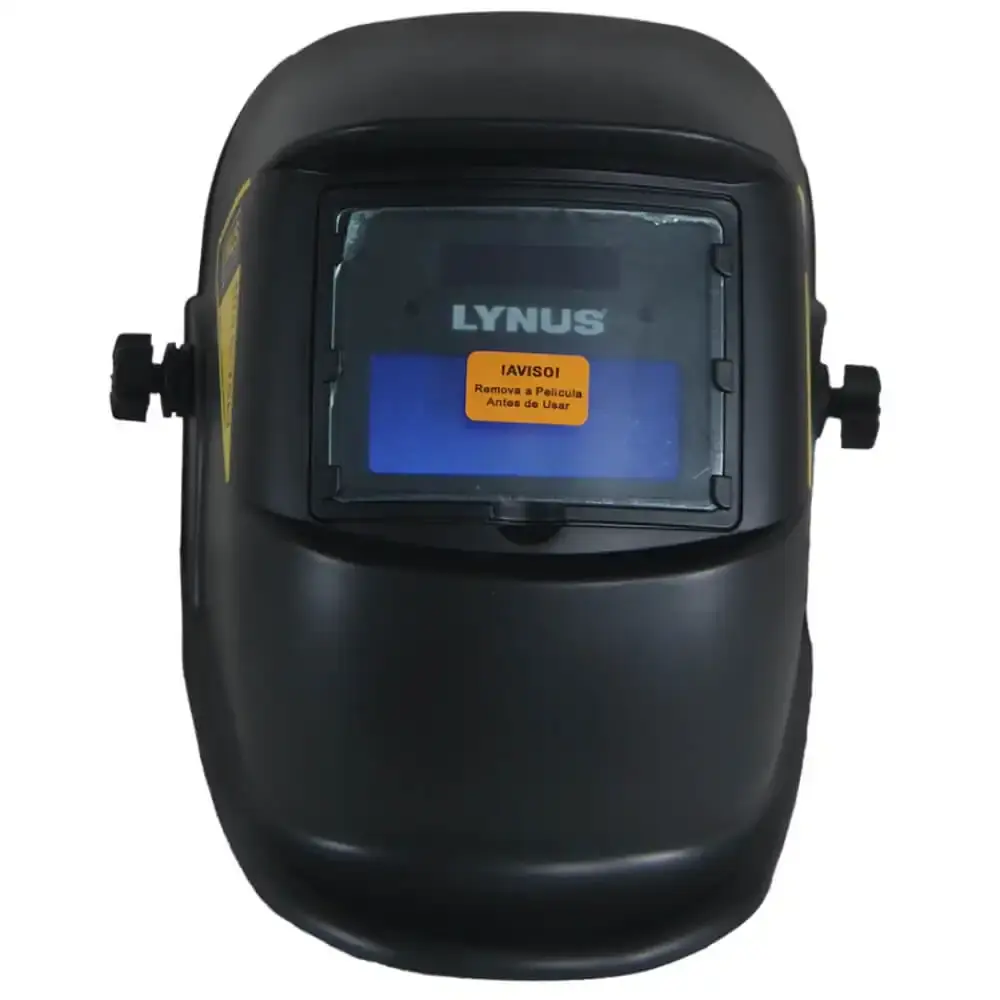 Máscara para solda de escurecimento automático 90X35MM DIN 3 a 11 MSL-350F Lynus — fotografia 3