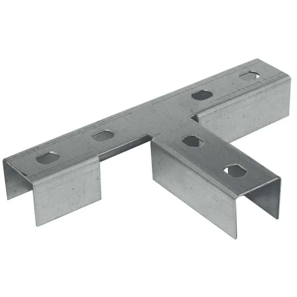 Emenda interna tipo t 38X38MM Perfil líder
