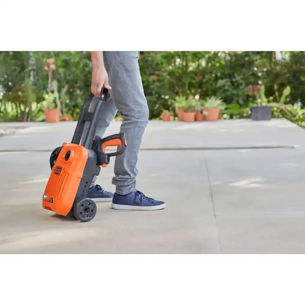 Lavadora de alta pressão 1500W 1740 PSI 6,8 l/min black & decker 220 V — fotografia 8