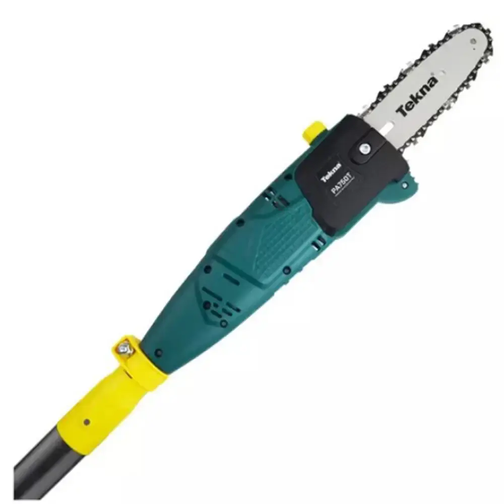 Podador de altura elétrico para galhos 750W PA750T haste telescópica Tekna 220 V — fotografia 6