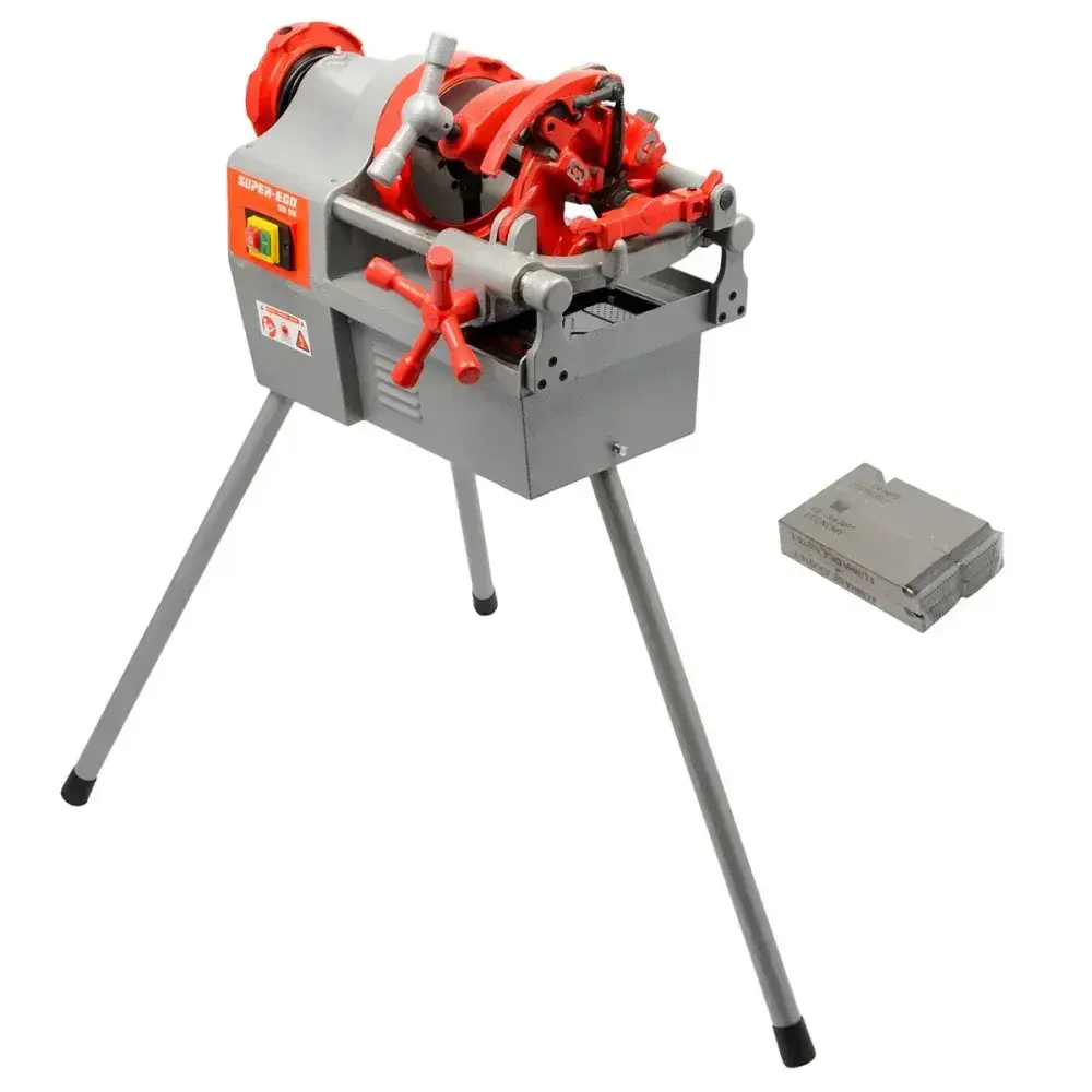 Rosqueadeira elétrica rosca npt 1/2” a 2” Rothenberger - 220V — fotografia 6