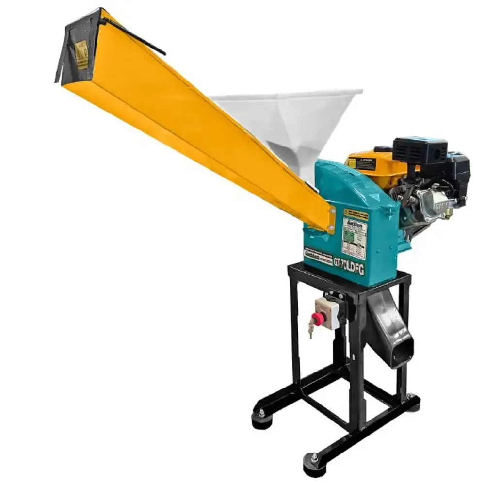 Triturador forrageiro a gasolina 7HP GT-70LDFG Garthen