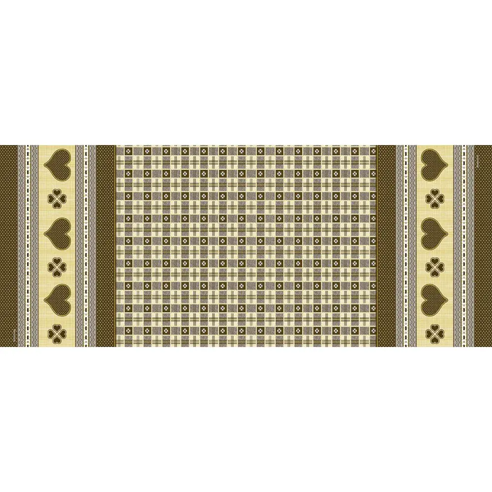 Toalha térmica lancaster marrom 1,40X30M Decoramais