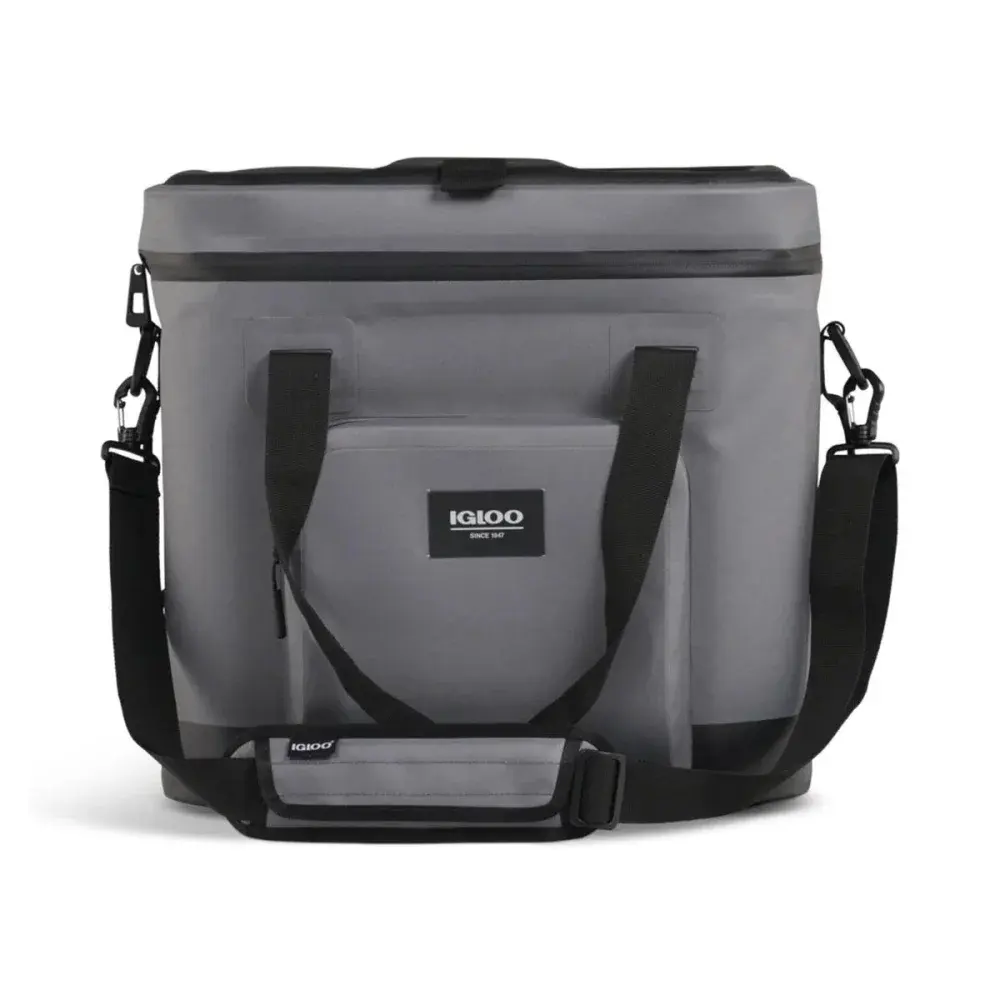 Mochila térmica trailmate cinza para aprox 30 latas da Igloo — fotografia 6