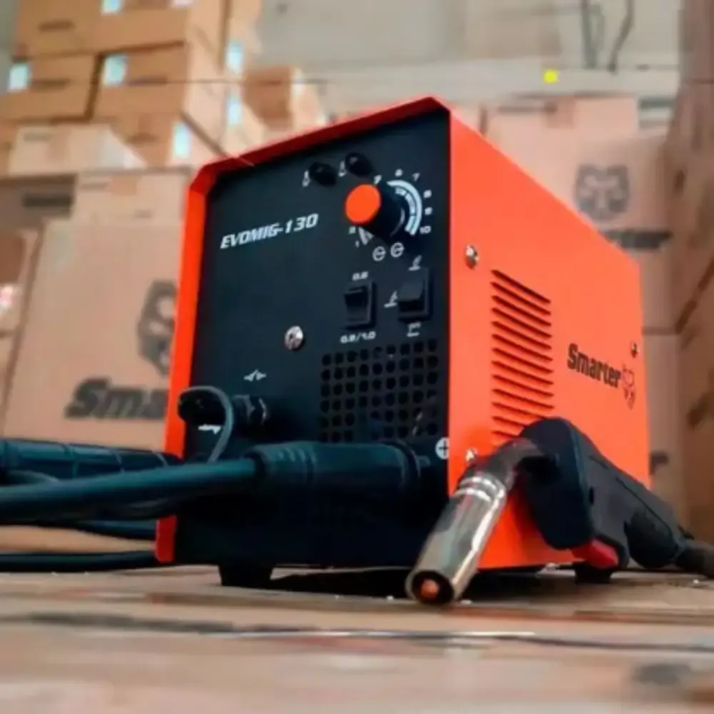 Solda inversora profissional tig smarter com máscara de solda automática Evald — fotografia 5
